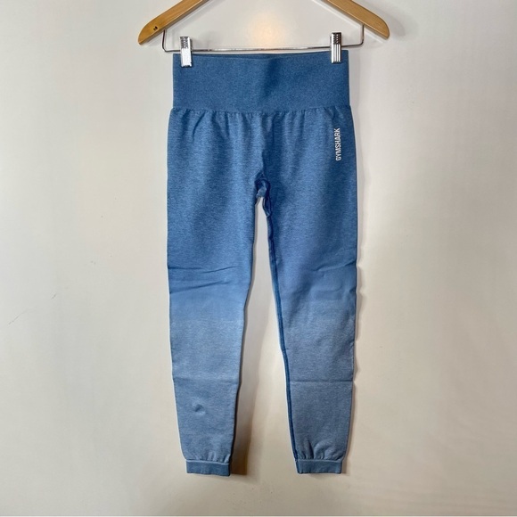 Gymshark Blue Ombre Leggings - Picture 1 of 4